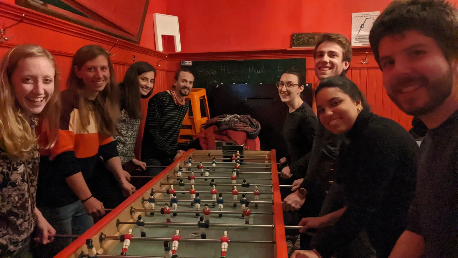 Soirée avec le groupe de maison de l'église